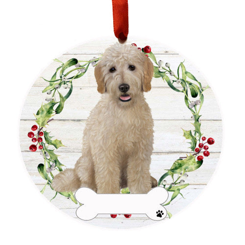 Ceramic Customizable Dog Ornament