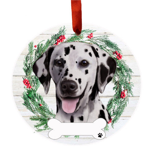 Ceramic Customizable Dog Ornament