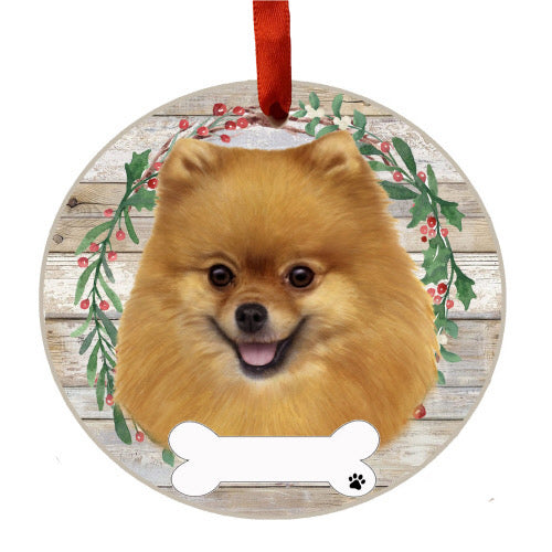 Ceramic Customizable Dog Ornament