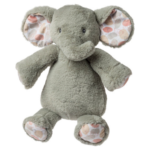Plush Elephant with Patterns