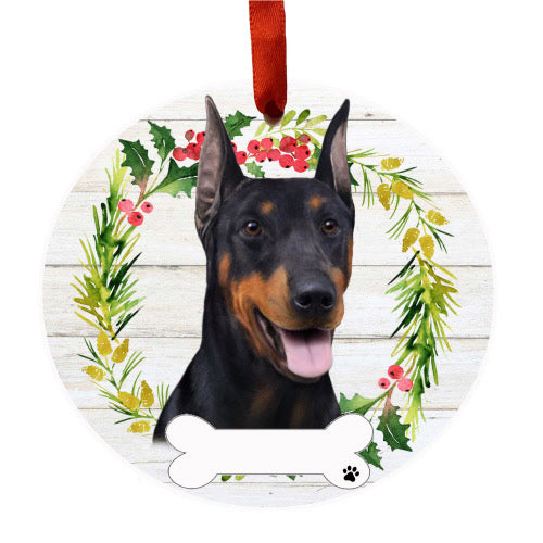 Ceramic Customizable Dog Ornament