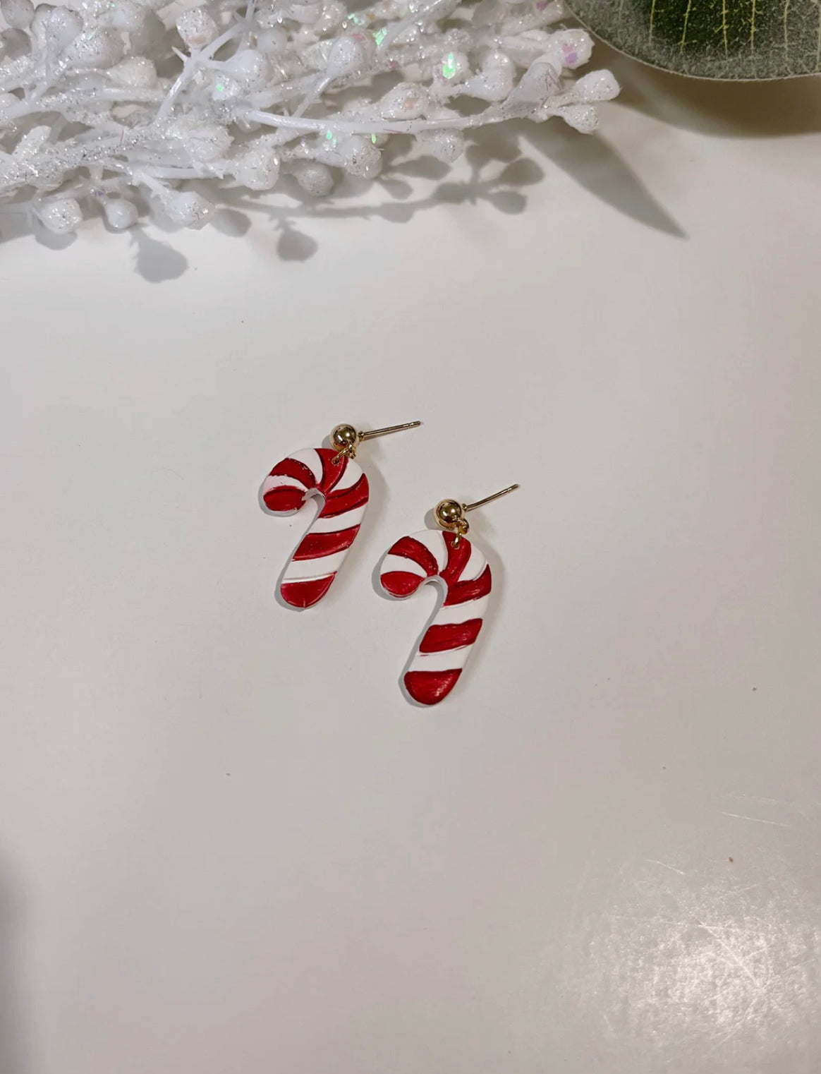 Candy Cane Earrings