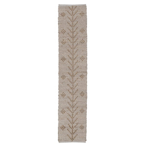 Woven Seagrass & Cotton Table Runner - Natural