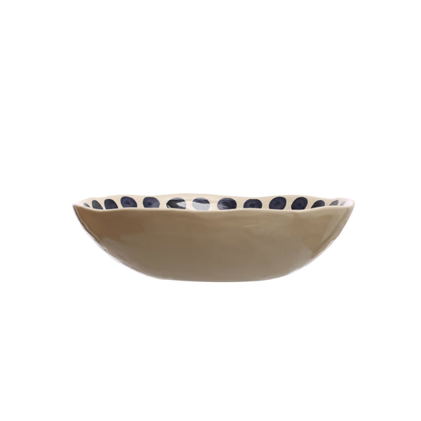 Hand-Painted Serving Bowl - Large