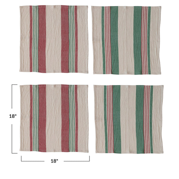 Set of 4 Napkins - Christmas