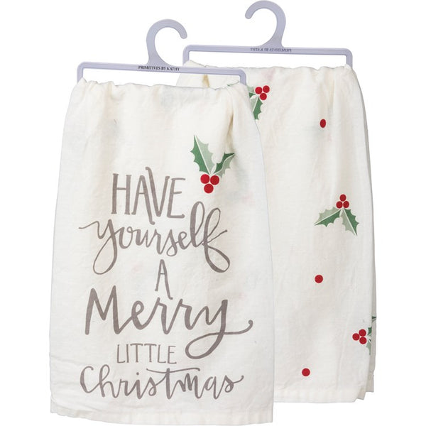 Merry Little Christmas Kitchen Towel