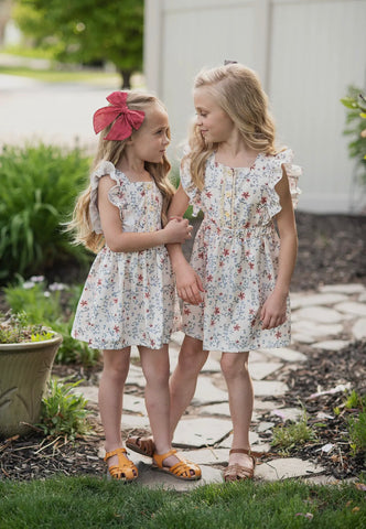 Dainty Floral Dress - Little One