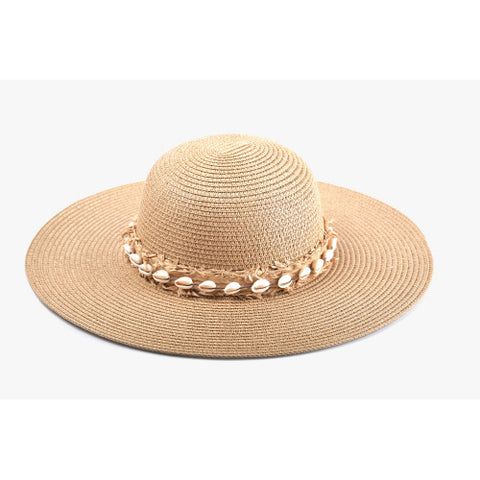 Hat with Seashell Band