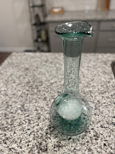Wine Glass Decanter with Ice Pocket