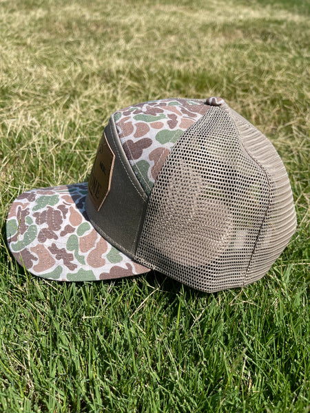 Camo/Khaki GSP Panel Hat