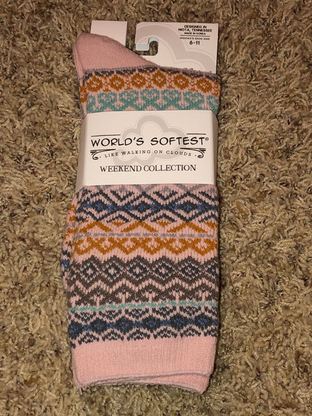 Women’s World’s Softest Socks - Mid-Calf Socks (Multiple Colors Available)
