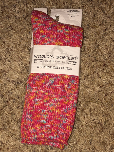 Women’s World’s Softest Socks - Mid-Calf Socks (Multiple Colors Available)