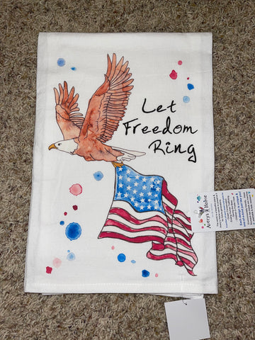 Let Freedom Ring Tea Towel