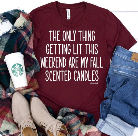 Fall Candles Tee
