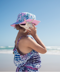 Pink Tropics Hat - Toddler