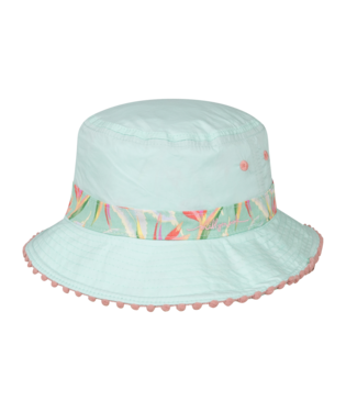 Mint Floral Hat - Toddlers