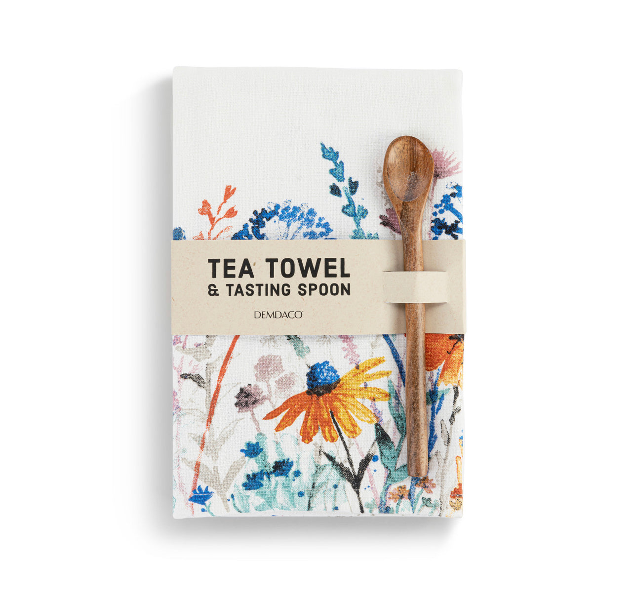 Kitchen Towel & Tasting Spoon - Wildflowers