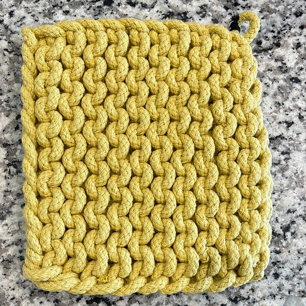 Crochet Hot Pad (Multiple Colors Available)