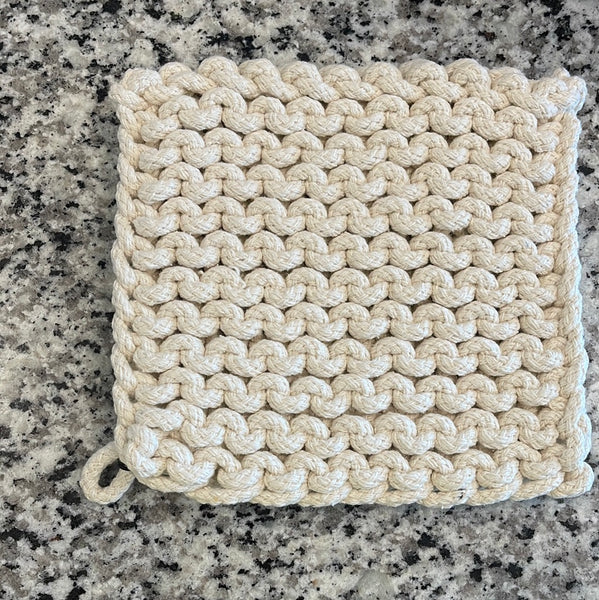 Crochet Hot Pad (Multiple Colors Available)