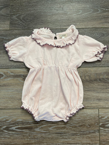 Baby Pink Bubble Romper