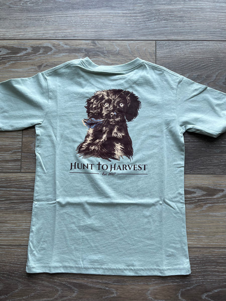 YOUTH Puppy Fever Tee - Bay