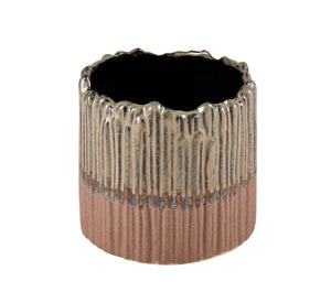 Copper Ceramic Vase - Small