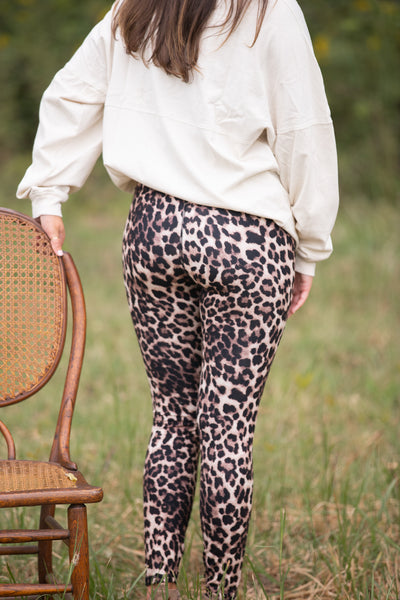 Softer Than Butter Leggings - Leopard