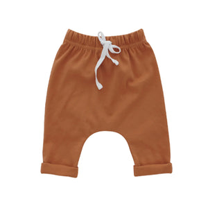 Orange Baby Pants