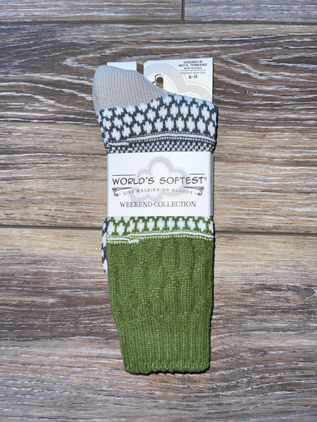 Women’s World’s Softest Socks - Mid-Calf Socks (Multiple Colors Available)