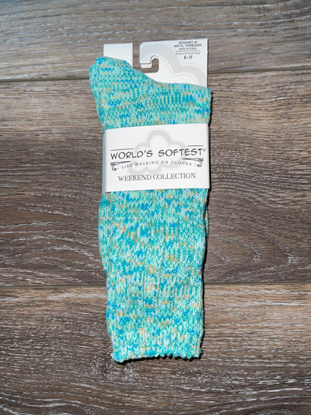 Women’s World’s Softest Socks - Mid-Calf Socks (Multiple Colors Available)