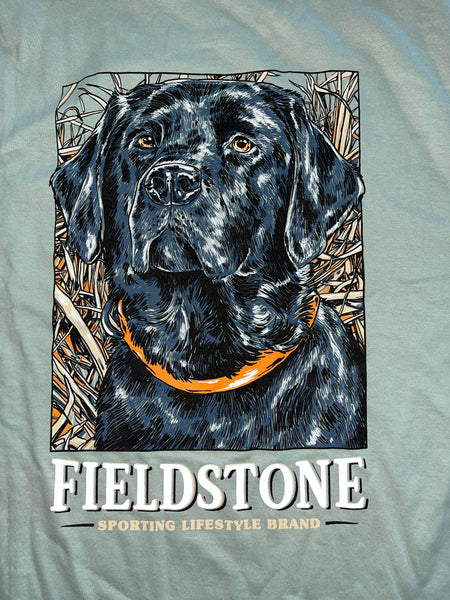 Black Lab Face Tee