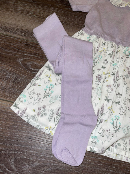 Lily’s Lavender Dress & Tights