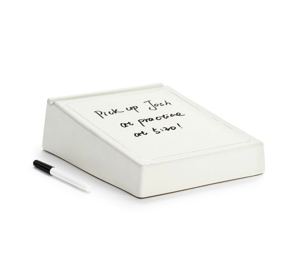 Ceramic Notepad with Marker