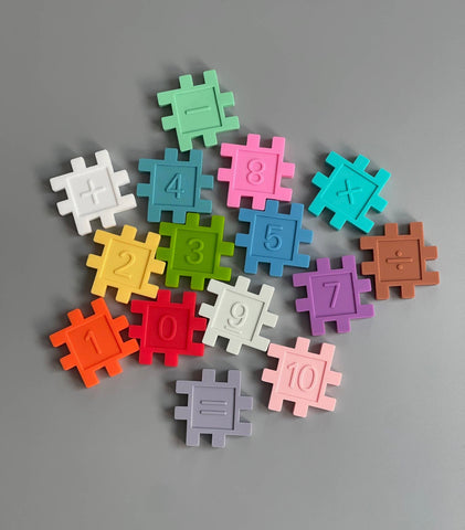 Silicone Puzzle Pieces