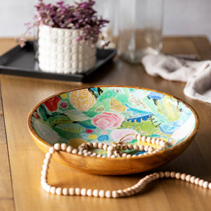Floral Art Bowl - Large