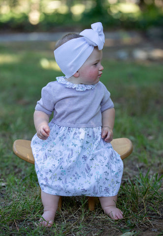 Lily’s Lavender Dress & Tights