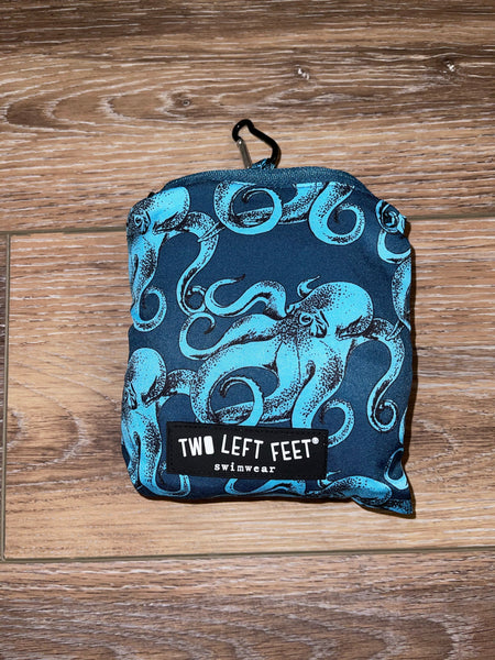 Blue Octopus Swim Trunks