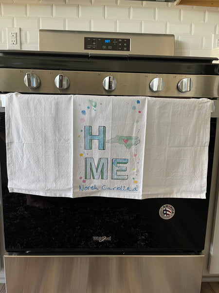 HOME NC Tea Towel