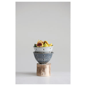 6” Stoneware Berry Bowl with Lip