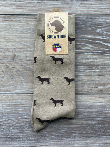 Brown Boykin Socks