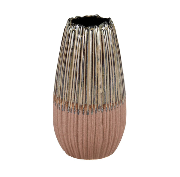Copper Ceramic Vase - Large