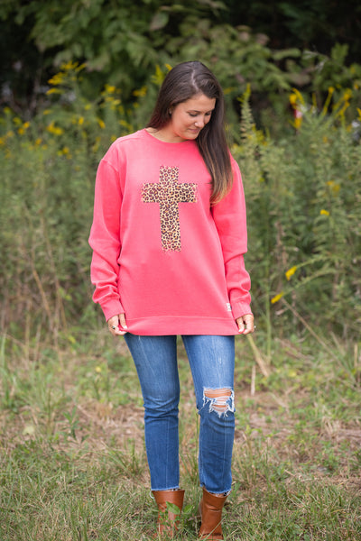 Cheetah Cross Sweatshirt